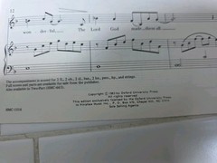 All Things Bright and Beautiful Rutter Choral Sheet Music SATB Keyboard 1983