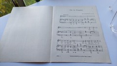 N.LOUISE WRIGHT SONGS, ON TO FRANCE. 1918 THE WILLIS MUSIC CO. SHEET MUSIC