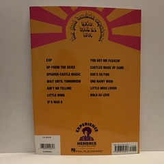 The Jimi Hendrix Experience Axis Bold As Love Rock Guitar Song Book Hal Leonard
