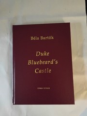 Duke Bluebeard&rsquo;s Castle Study Score Bela Bartok