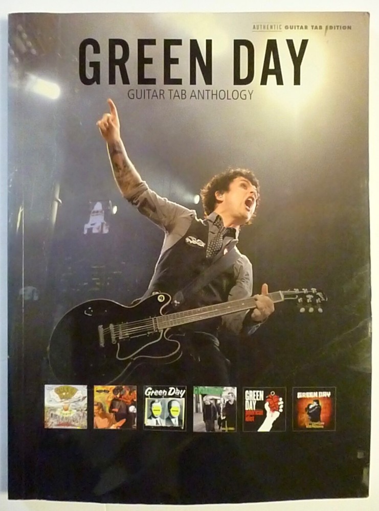 GREEN DAY Songbook GUITAR TAB ANTHOLOGY Music Book 22 songs 160 pages 2010