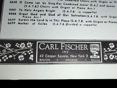 Choral Sheet Music « Great God and God Of Our Salvation » SATB Carl F. Mueller