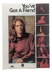 You&rsquo;ve Got A Friend Carole King Sheet Music Piano Voice Guitar 70s Folk Pop F4Z
