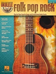 Folk Pop Rock Sheet Music Ukulele Play-Along Book and CD NEW 000703088