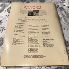 Music Writing Book Vintage 1963 Amsco Music Publishing