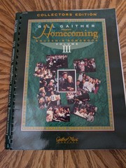 Bill Gaither Homecoming Souvenir Songbook Vol 3 Collectors Ed Sheet Music Book