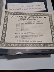 J. S. BACH 12 Book Collection Sheet Music. Organ Works, Orgelbuchlein,…