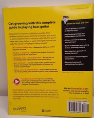 Bass Guitar For Dummies Book 390 Pages (BS)