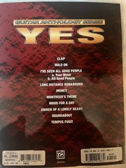 Yes – Guitar Anthology – Guitar Tab / Tablature Book Steve Howe