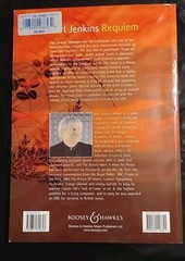 Valentina Kozlowski Provenance Signed Karl Jenkins REQUIEM Vocal Score