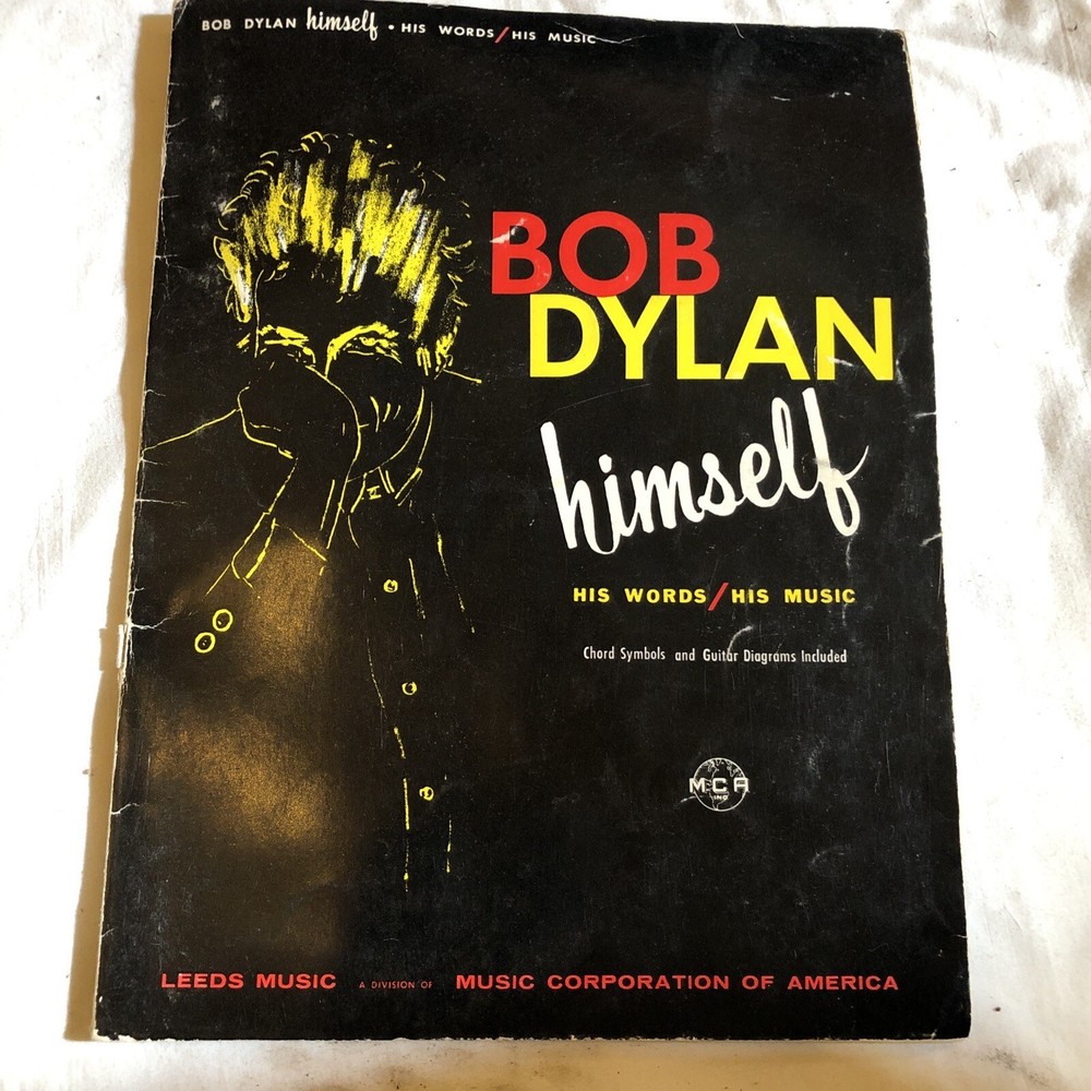 Bob Dylan Himself 1965 Songbook His Words / His Music 32 pages His Early Music
