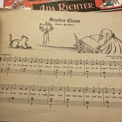 Vintage 1940s–50s Christmas Music Books Lot Schaum & Richter Holiday Decor