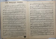 The Wedding Samba – Ellstein, Small & Liebowitz – Sheet Music 1947
