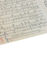 Irving Berlin White Christmas Sheet Music Piano Vocal Guitar Green Cover Vtg