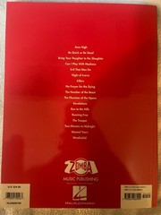 Iron Maiden – Anthology – Guitar Tab / Tablature Book