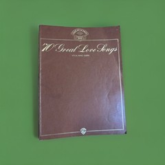 1950’s 1960’s 1970’s Songbook 70 great love songs Piano Guitar Voice Very Good