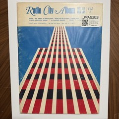 VTG Radio City Album for All Organs Vol 1 Sheet Music 1965 First Printing NYC