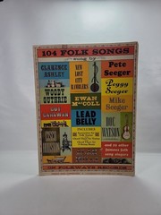 104 Folk Songs on Folkways Records Robbins Music Corporation 1964 Vintage PB