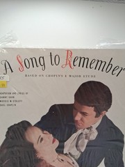 1945 « A Song to Remember » Vintage Sheet Music ~ Paul Muni ~ Merle Oberon