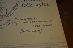 Peggy Seeger The Five-String Banjo American Folk Styles Book 1960 Hargail