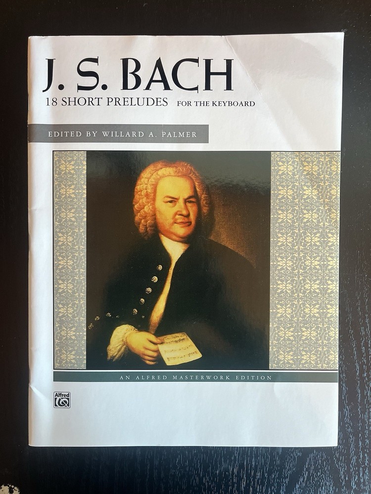 J.S. Bach: 18 Short Preludes For The Keyboard, Alfred Publishing, Masterwork Ed