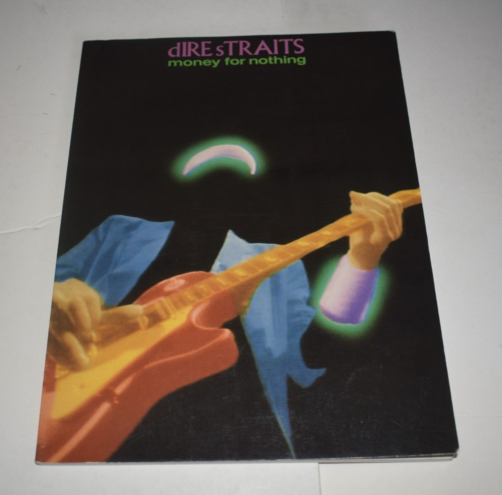 Dire Straits Money For Nothing Guitar Tab Edition Rare Best Of 1988 songbook