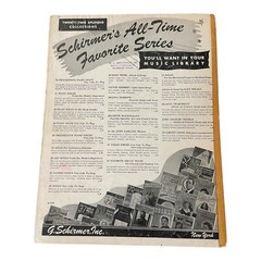 Open Road Open Sky VTG Sheet Music 1940 The Gypsy Baron Ann Ronel Johann Strauss