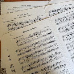 Antique 1918 Photoplay Motion Picture Sheet Music Silent Film Piano Violin lot