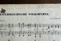 1850s Patriotic Austrian & Russian National Anthems Sheet Music Piano Ferd Beyer