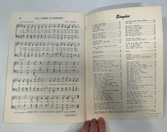 Singspiration Favorites Number 3 Gospel Song Book Sheet Music Voice Solo Choir