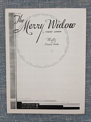 Merry Widow Waltz Franz Lehar Piano Solo 1942