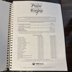 More Songs for Praise and Worship 7 Word Music And Church Resources
