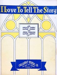 I Love To Tell The Story Sheet Music Popular Hymn Sacred Religious Gospel