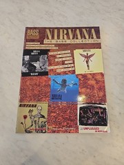 NIRVANA The Bass Guitar Collection SHEET MUSIC , Bass Recorded Versions