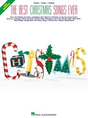 Best Christmas Songs Ever Piano Sheet Music Guitar Chords Lyrics Book