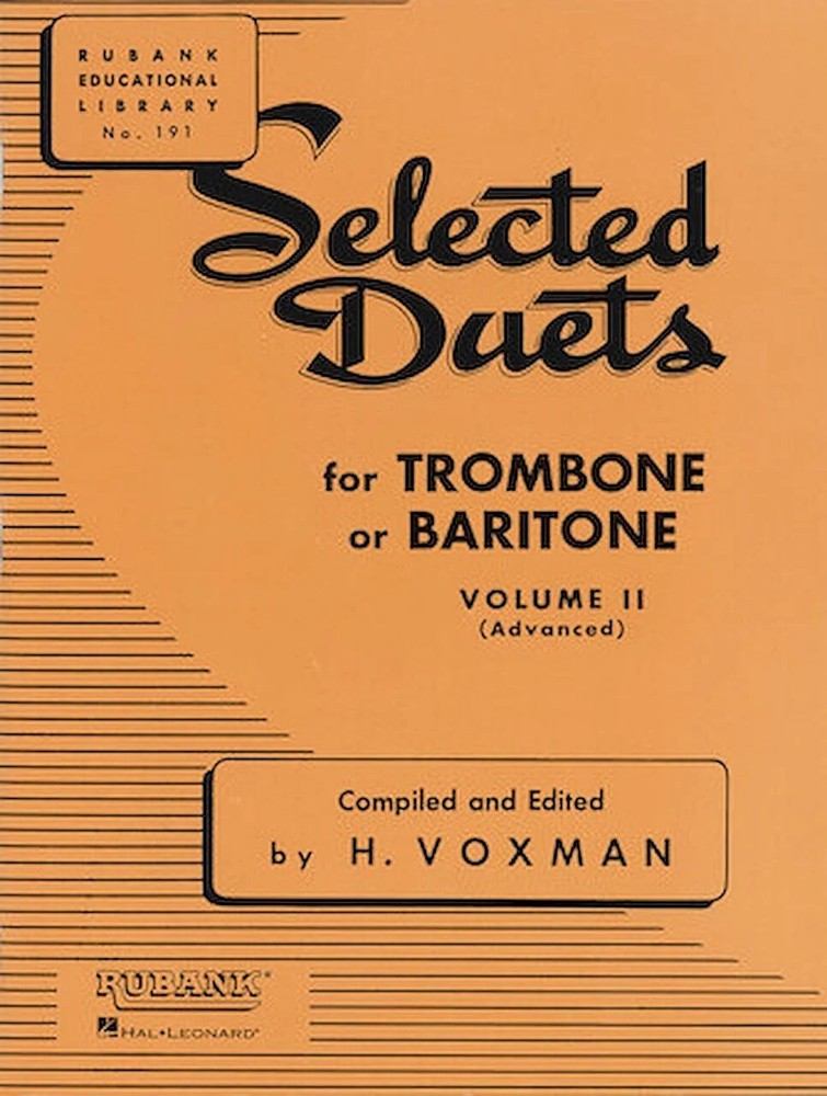 Selected Duets for Trombone or Baritone