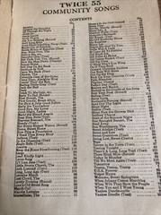 Twice 55 Community Songs I hear America Singing 1919 C C Birchard & Co Boston