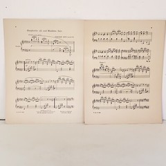 Antique 1892 Shepherds All and Maidens Fair Piano Solo Sheet Music
