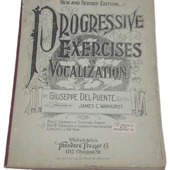 Antique sheet Musical Reference 1897 collectible paper ephemera Guide Song Book.