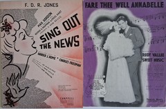 Lot of 40 Vintage 1930s Sheet Music Pieces All G or VG Pkg 1