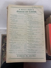 27 books: Elijah An Oratorio Schirmer For Full Chorus of Mixed Voices & Piano