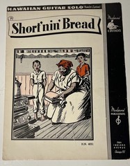 Short’nin’ Bread OLD BLACK JOE 1941 Hawaiian Guitar SHEET MUSIC!