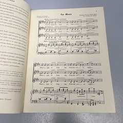Choral Program Series Book 2 Harry Robert Wilson Silver Burdett Sheet Music Book