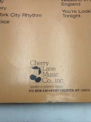 Vtg 1983 Barry Manilow Greatest Hits Songbook W/ Poster Insert Cherry Lane Music