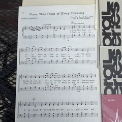 SATB Sheet Music Lot Of 24 Sheets Church Choral Sacred Christian Choir VG