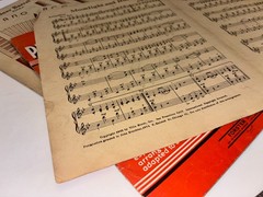 Sheet Music Lot 8 Piano Accordion 1919 – 1939 Polka Waltz Hits Songs Vtg Antique