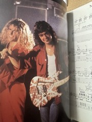 Van Halen, OU812, Guitar Tab, w/poster, Songbook, 1988