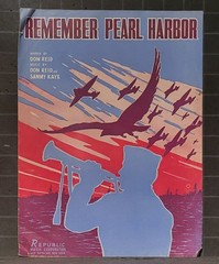 1941 Sheet Music Remember Pearl Harbor March SM34