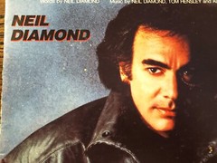 HEADED FOR THE FUTURE by Neil Diamond 1986 Stonebridge Music – sheet music