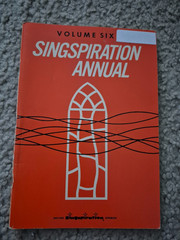 4 vintage SINGSPIRATION ANNUAL songbooks, Vol 5, 6, 7, 10-1968, 1971, 1973, 1977